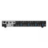 ATEN Switch KVMP™ HDMI 4K USB 3.0 de 4 portas com ecrã duplo, 4096 x 2160 píxeis, 4K Ultra HD, 4,42 W, Preto