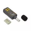 StarTech.com Medidor de nível sonoro digital portátil com LCD grande, medidor de ruído/decibéis para sala de servidores/escritório, monitor de áudio, alcance 30-130 dBA, valores mín./máx. precisos