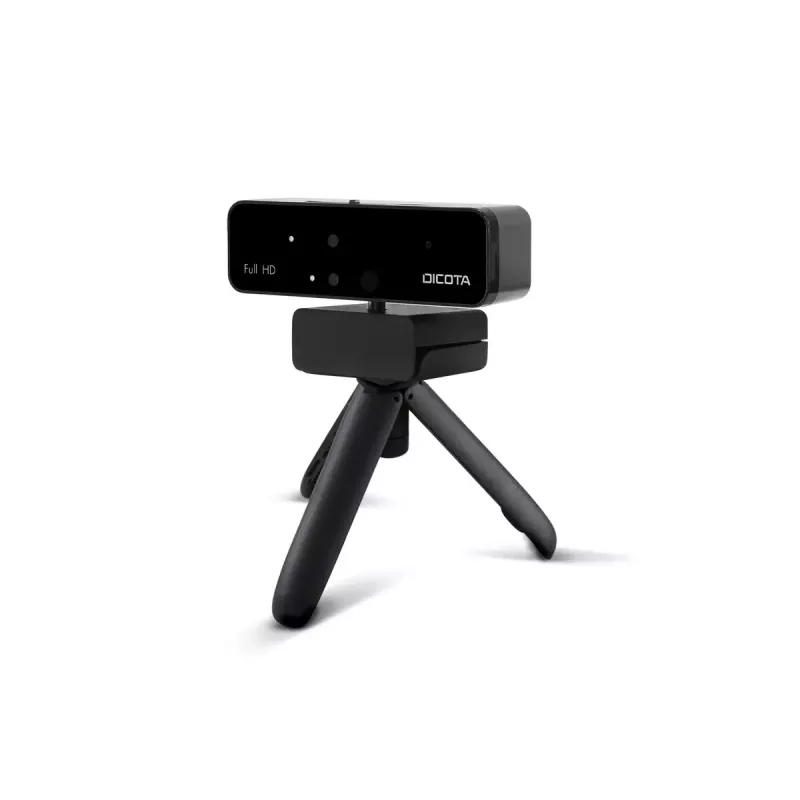 Webcam DICOTA D31892 1902 x 1080 píxeis USB preto