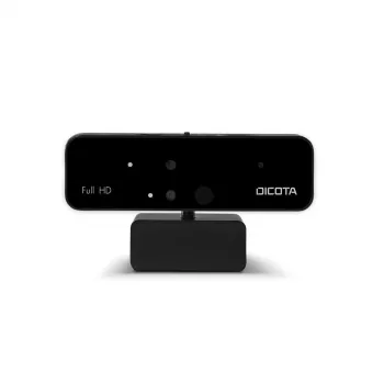 Webcam DICOTA D31892 1902 x 1080 píxeis USB preto