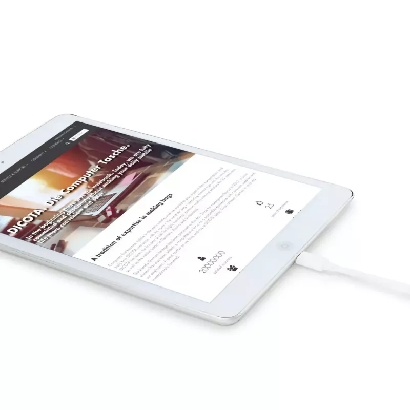 Carregador para dispositivos móveis DICOTA D31893 função de carregamento rápido interior branco