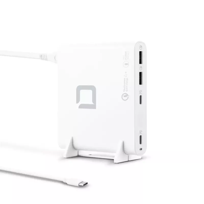 Carregador para dispositivos móveis DICOTA D31893 função de carregamento rápido interior branco