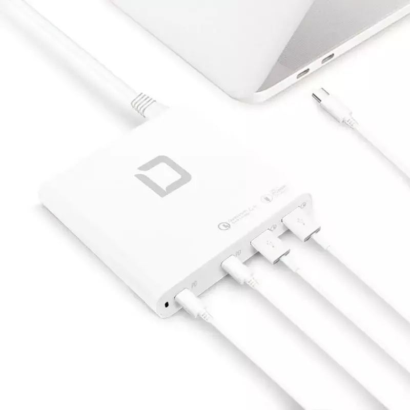 Carregador para dispositivos móveis DICOTA D31893 função de carregamento rápido interior branco