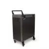 Carrinho de gestão de dispositivos portátil DICOTA D32005 preto instalação no chão