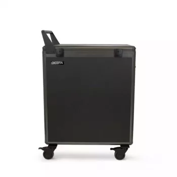 Carrinho de gestão de dispositivos portátil DICOTA D32005 preto instalação no chão