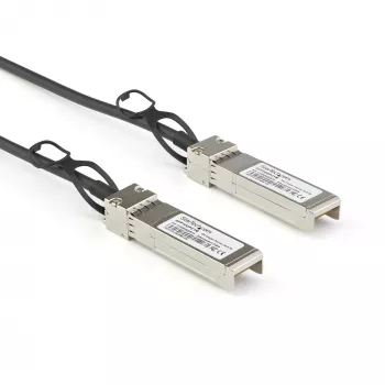 Cabo de ligação direta Twinax SFP+ para SFP+ 1m 10G compatível com StarTech.com Dell EMC DAC-SFP-10G-1M – DAC de cobre SFP+ 10GbE 10 Gbit/s módulo Mini-GBIC/transceptor passivo de baixo consumo DAC