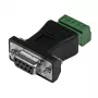 Adaptador serial RS422 RS485 DB9 para bloco de terminais StarTech.com