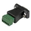 Adaptador serial RS422 RS485 DB9 para bloco de terminais StarTech.com