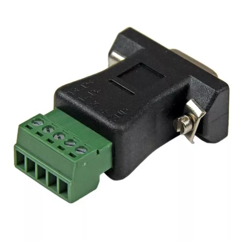 Adaptador serial RS422 RS485 DB9 para bloco de terminais StarTech.com