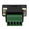 Adaptador serial RS422 RS485 DB9 para bloco de terminais StarTech.com