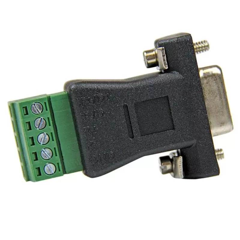 Adaptador serial RS422 RS485 DB9 para bloco de terminais StarTech.com