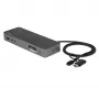 StarTech.com docking station universal para portátil, dock híbrido USB-C & USB-A, dual 4K DP & HDMI, 60W PD, Mac / Windows / Chrome OS, hub 4x USB 5Gbps, GbE