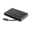 StarTech.com adaptador multiporta USB-C com HDMI, VGA, Gigabit Ethernet & USB 3.0 – mini dock hub USB-C para HDMI 4K ou ecrã VGA 1080p – docking station de viagem USB Type-C para portáteis USB-C