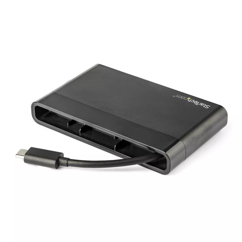 StarTech.com adaptador multiporta USB-C com HDMI, VGA, Gigabit Ethernet & USB 3.0 – mini dock hub USB-C para HDMI 4K ou ecrã VGA 1080p – docking station de viagem USB Type-C para portáteis USB-C