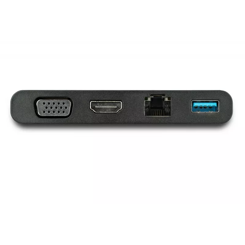 StarTech.com adaptador multiporta USB-C com HDMI, VGA, Gigabit Ethernet & USB 3.0 – mini dock hub USB-C para HDMI 4K ou ecrã VGA 1080p – docking station de viagem USB Type-C para portáteis USB-C