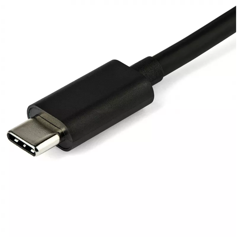 StarTech.com adaptador multiporta USB-C com HDMI, VGA, Gigabit Ethernet & USB 3.0 – mini dock hub USB-C para HDMI 4K ou ecrã VGA 1080p – docking station de viagem USB Type-C para portáteis USB-C