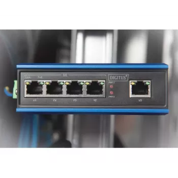Switch não gerido Digitus DN-651120 4 portas Gigabit PoE
