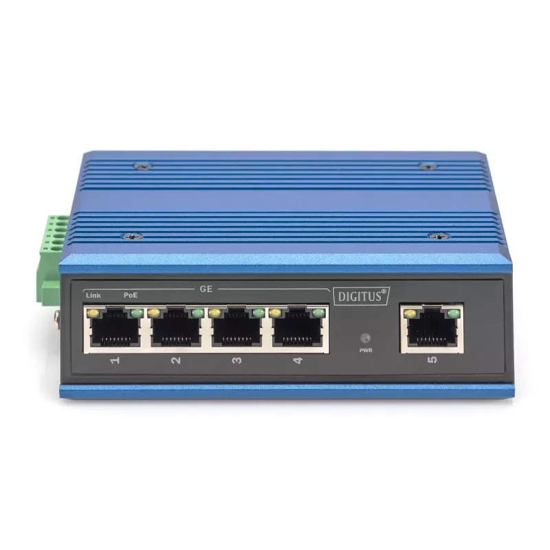 Switch não gerido Digitus DN-651120 4 portas Gigabit PoE