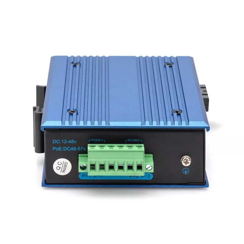 Conversor de media Digitus 10/100/1000Base-TX PoE para 1000Base-FX 1000 Mbit/s