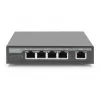 Extensor 4PPoE Gigabit Digitus 4 portas 802.3at 60W Preto