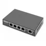 Extensor 4PPoE Gigabit Digitus 4 portas 802.3at 60W Preto