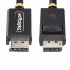 Cabo DisplayPort 2.1 StarTech.com 1m, cabo DisplayPort DP80 certificado VESA com UHBR20/HDR/DSC 1.2a/HDCP 2.2, 16K/8K 60Hz, 4K 240Hz, 80 Gbit/s, cabo DP 2.1, cabo de monitor UHD, M/M