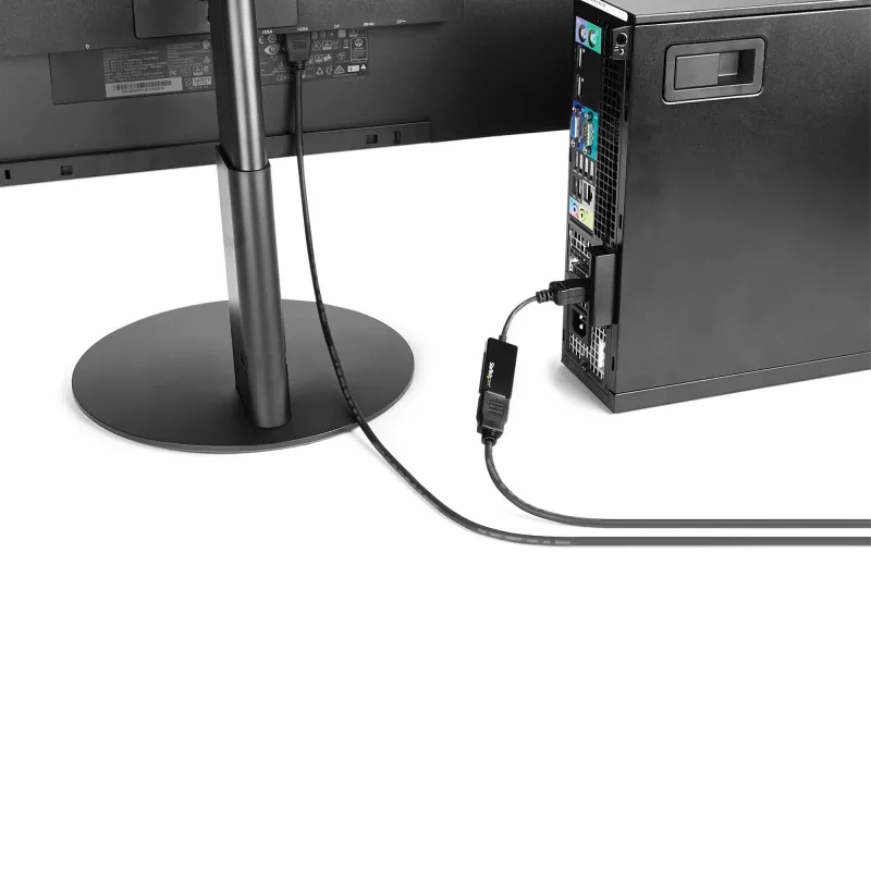 StarTech.com DP2HD4K60S adaptador de DisplayPort para HDMI, 4K 60Hz, 0,215 m, macho/fêmea