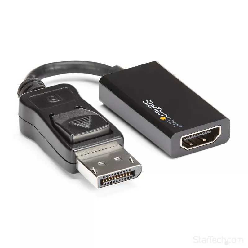 StarTech.com DP2HD4K60S adaptador de DisplayPort para HDMI, 4K 60Hz, 0,215 m, macho/fêmea