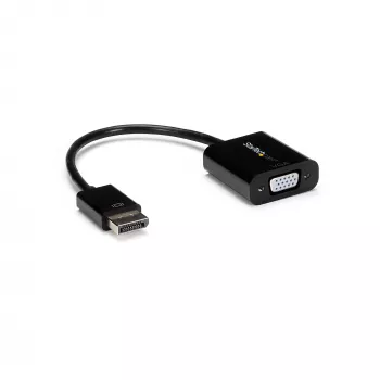 Pack de 5 adaptadores DisplayPort para VGA StarTech.com – Adaptador ativo DisplayPort 1.2 para VGA – Dongle conversor de vídeo digital DP para VGA analógico – Adaptador de monitor ficha DisplayPort para conector fêmea VGA