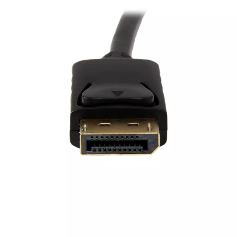 StarTech.com DP2VGAMM10B cabo ativo de DisplayPort para VGA, 3 m, macho/macho, 1920x1200, com trava, preto