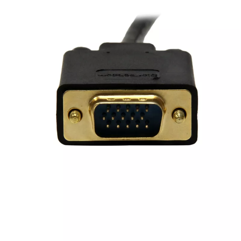 StarTech.com DP2VGAMM10B cabo ativo de DisplayPort para VGA, 3 m, macho/macho, 1920x1200, com trava, preto