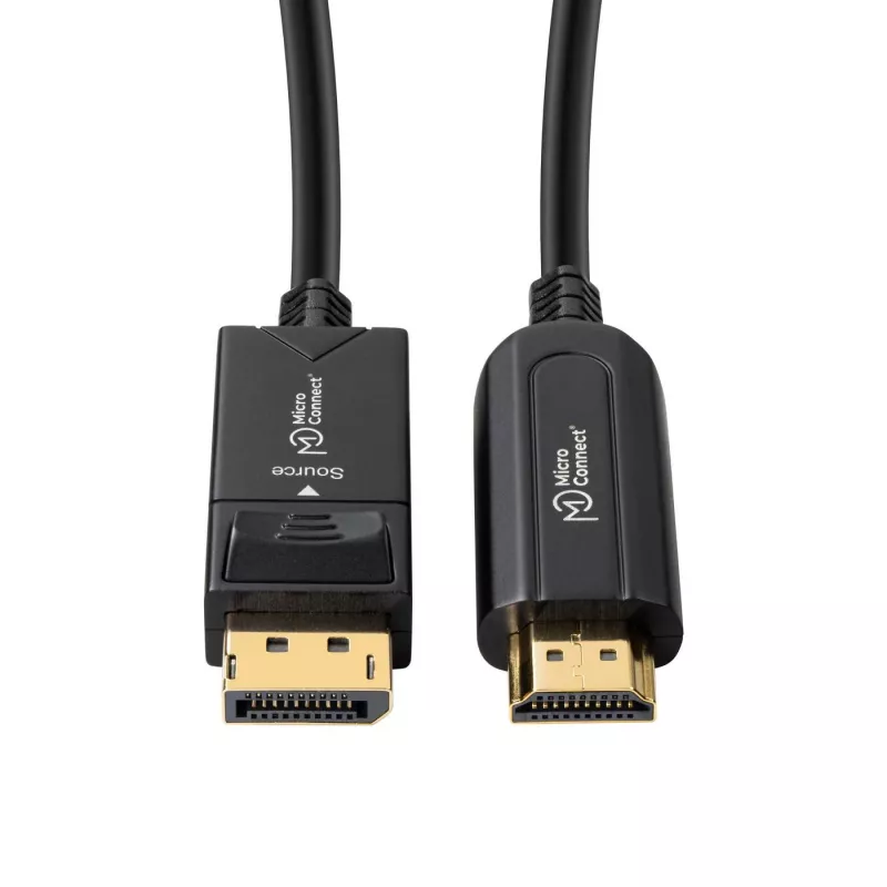 Adaptador de cabo de vídeo Microconnect DP-HDMI-1500V1.4OP 15 m DisplayPort preto