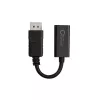Adaptador de cabo de vídeo Microconnect DPHDMI2 0,05 m DisplayPort – HDMI preto