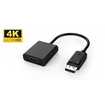 Adaptador de cabo de vídeo Microconnect DPHDMI3 0,15 m DisplayPort HDMI preto
