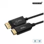Cabo DisplayPort Microconnect DP-MMG-2500V1.4OP 25 m preto