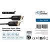 Cabo DisplayPort Microconnect DP-MMG-2500V1.4OP 25 m preto