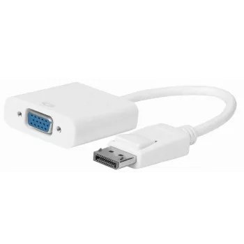 Adaptador de cabo de vídeo Microconnect DPVGA15CMW 0,15 m VGA (D-Sub) DisplayPort branco