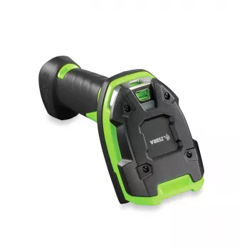 Leitor de códigos de barras de mão Zebra DS3608-SR 1D/2D LED preto, verde