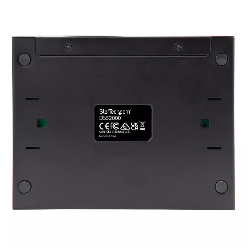 StarTech.com Switch 2.5G não gerido – Switch Gigabit de 5 portas – Switch Ethernet 2.5GBASE-T não gerido – Splitter Ethernet – Montagem em calha DIN ou parede – Multi-Gigabit – Auto-MDIX – 9K Jumbo