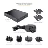 StarTech.com Switch 2.5G não gerido – Switch Gigabit de 5 portas – Switch Ethernet 2.5GBASE-T não gerido – Splitter Ethernet – Montagem em calha DIN ou parede – Multi-Gigabit – Auto-MDIX – 9K Jumbo