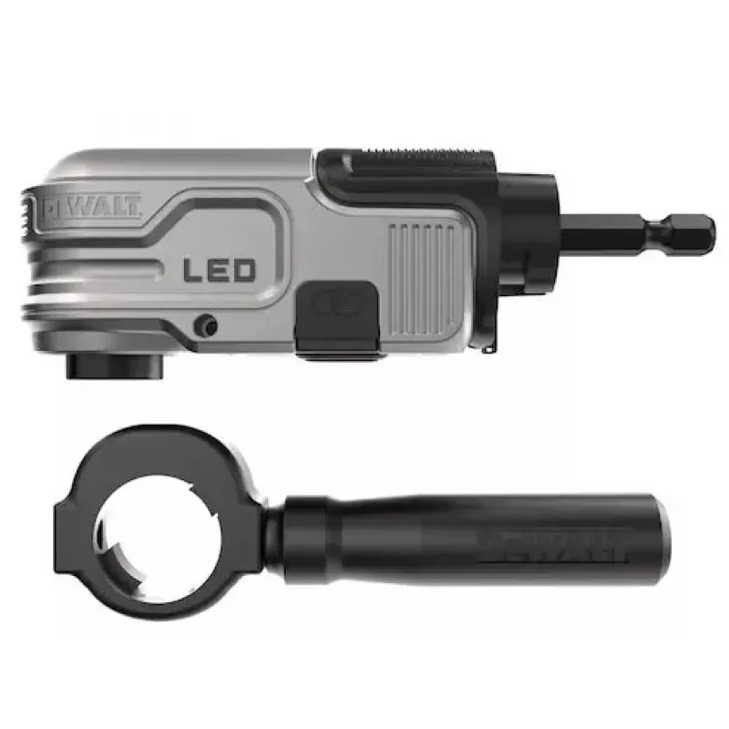 DeWalt DTLRA-QZ adaptador angular hexagonal de 1/4" com LED