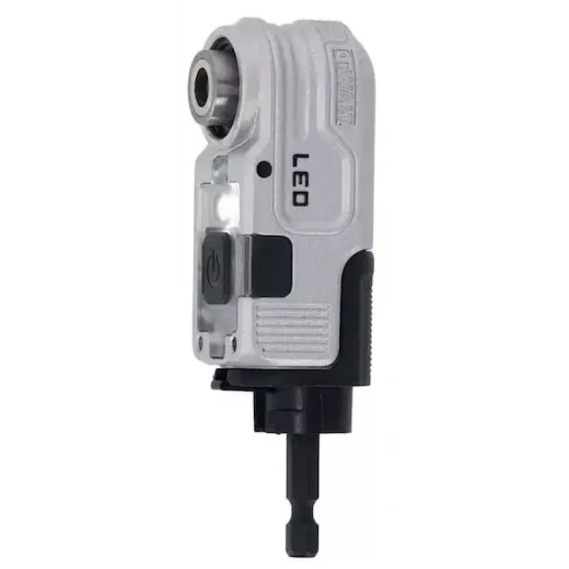 DeWalt DTLRA-QZ adaptador angular hexagonal de 1/4" com LED