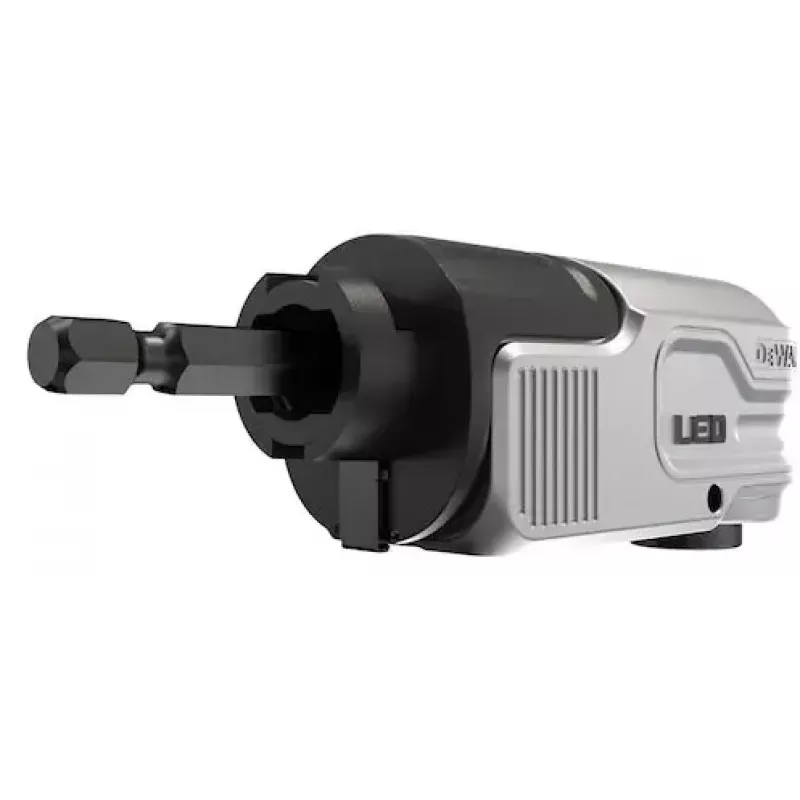 DeWalt DTLRA-QZ adaptador angular hexagonal de 1/4" com LED