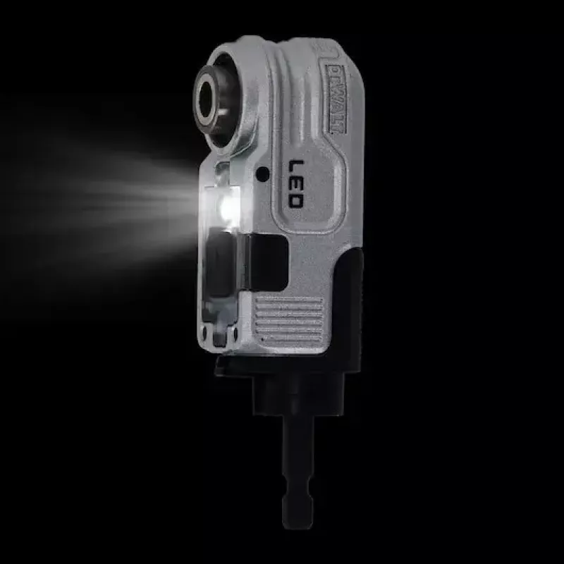 DeWalt DTLRA-QZ adaptador angular hexagonal de 1/4" com LED