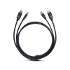 Cabo KVM DisplayPort e USB 5 Gbit/s StarTech.com 6ft (1,8 m), 4K 60 Hz, cabo combinado DP 1.2/USB 3.0 universalmente compatível para switches KVM