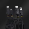 Cabo KVM DisplayPort e USB 5 Gbit/s StarTech.com 6ft (1,8 m), 4K 60 Hz, cabo combinado DP 1.2/USB 3.0 universalmente compatível para switches KVM