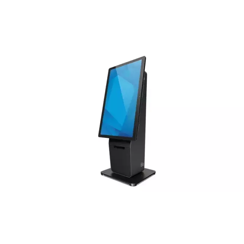 Elo Wallaby Pro suporte de balcão de self-service para ecrãs de 22-27 polegadas, preto/prateado