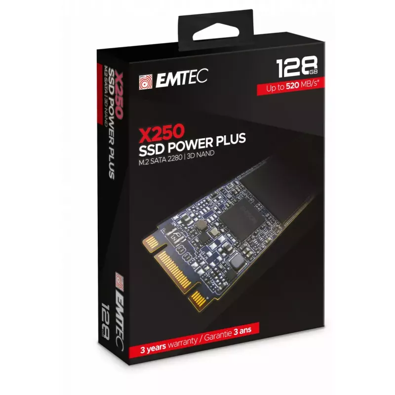 Unidade SSD Emtec 128 GB M.2 Serial ATA III X250