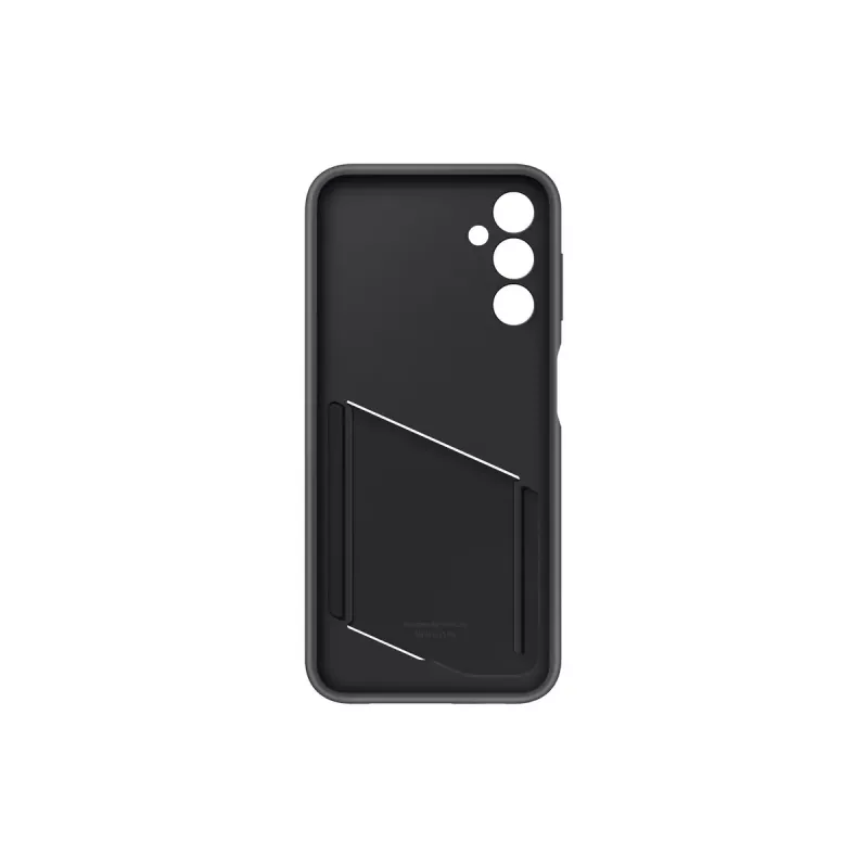 Samsung EF-OA146TBEGWW capa Card Slot Case para Galaxy A14 / A14 5G, TPU, preta