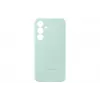 Capa de silicone Samsung Galaxy S24 FE cor menta